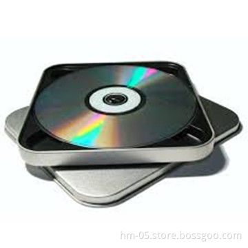 CD/DVD Wallet with Embossing on Lid, Customized Artworks, Designs are Welcome